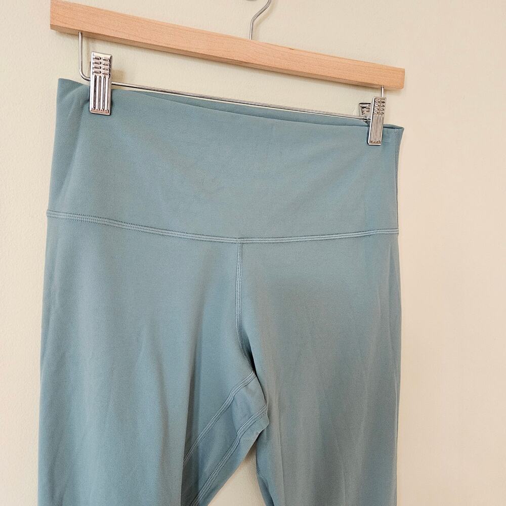 Lululemon Align HR Pant 25” Sea Steel Size 10 • Like New • No Pilling - Picture 7 of 11
